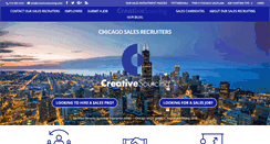 Desktop Screenshot of creativesourcing.com